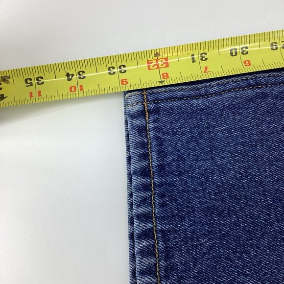 Eddie Bauer Women Flannel-Lined Denim Jean Boyfriend Relaxed Sz 14 Tall MSRP $99 - Picture 10 of 12